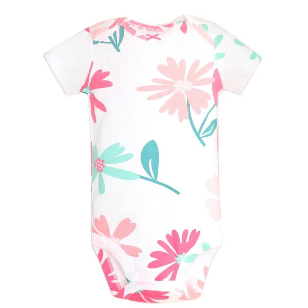 Baby Rompers 5-pack infantil Jumpsuit Girls Clothes Summer High Quality Flower Newborn Ropa Bebe Clothing Costume 0-24Month
