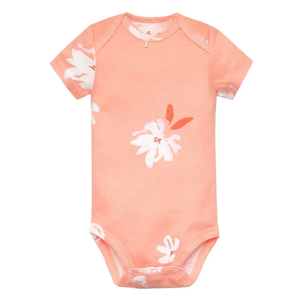 5 PCS/Set Fashion Baby Clothes Set Cotton Soft Short Sleeve Summer Girls Bodysuit Newborn Toddler Body Bebe Jumpsuit Clothing