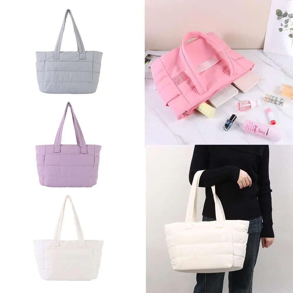 Women's Plush Underarm Bag Winter Lamb Faux Fur Shoulder Bag Solid Color Soft Fluffy Shopper Bags Large Capacity Casual Tote Bag