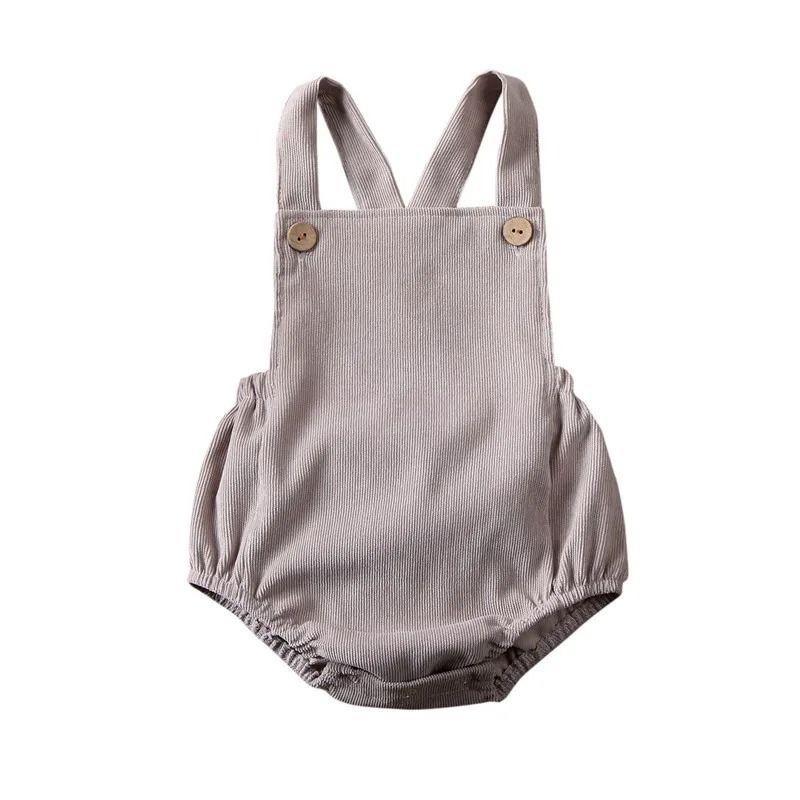 0-24Months Unisex Baby Velvet Bodysuit Sleeveless Vest Jumpsuit for Newborn Girls Summer Solid Baby Boys Casual Rompers