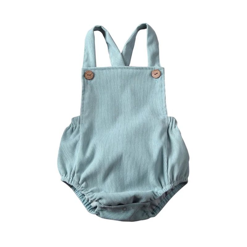 0-24Months Unisex Baby Velvet Bodysuit Sleeveless Vest Jumpsuit for Newborn Girls Summer Solid Baby Boys Casual Rompers