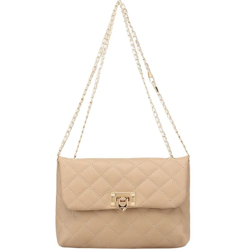 New Fashion Ladies Bags Fashion Chain Crossbody Small Square Bag Handbags Single Shoulder Fresh and Elegant Crossbody Women Ladies Girls Handbag