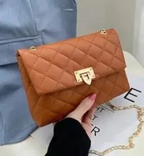 New Fashion Ladies Bags Fashion Chain Crossbody Small Square Bag Handbags Single Shoulder Fresh and Elegant Crossbody Women Ladies Girls Handbag