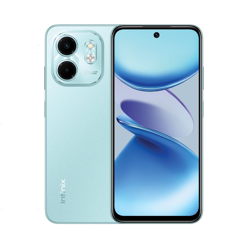 [New Year Promotion] Infinix SMART 9 HD 6(3+3)GB RAM + 64GB 6.7" 90Hz Brand New Phone Dual SIM 4G 5000mAh Battery With Type-C Charging 13MP Camera G81 Fingerprint Lock Android 14 Smart Phones