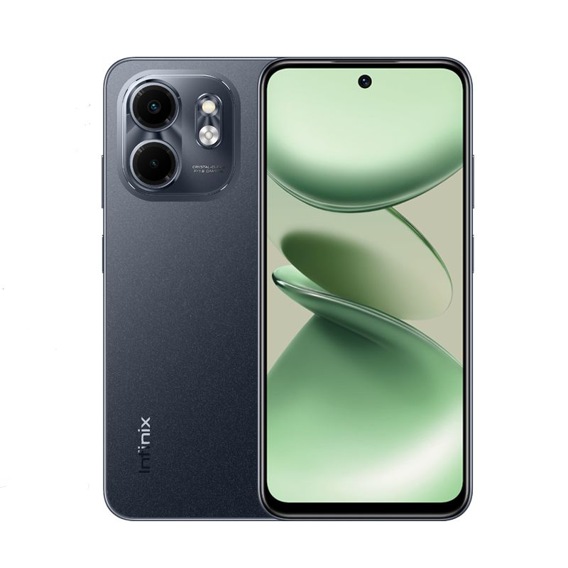 [New Year Promotion] Infinix SMART 9 HD 6(3+3)GB RAM + 64GB 6.7" 90Hz Brand New Phone Dual SIM 4G 5000mAh Battery With Type-C Charging 13MP Camera G81 Fingerprint Lock Android 14 Smart Phones