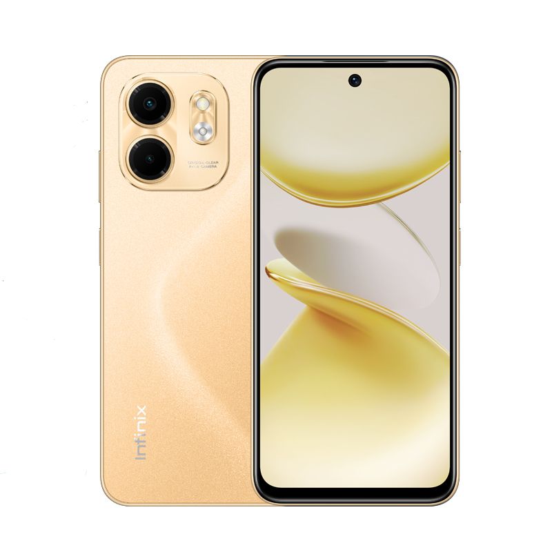 [New Year Promotion] Infinix SMART 9 HD 6(3+3)GB RAM + 64GB 6.7" 90Hz Brand New Phone Dual SIM 4G 5000mAh Battery With Type-C Charging 13MP Camera G81 Fingerprint Lock Android 14 Smart Phones