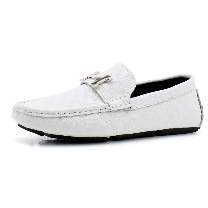 SocNoDn Men Fashion Designer Luxury  Formal Casual Genuine Leather Wedding Office Shoes Loafers Soft