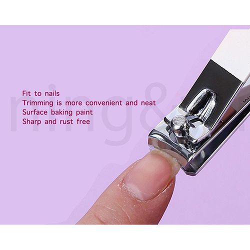 Household nail clippers 4-piece set stainless steel portable nail clipper set nail clippers for foot repair beauty and nail art tools