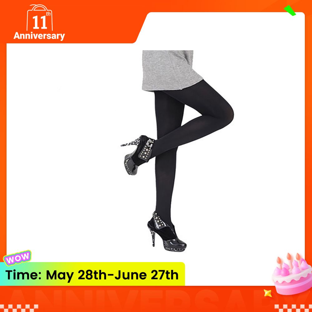 1-PC Women's warm tight pants seamless spring and autumn pantyhose elastic slim fitting stockings paired with professional skirts office women Candy socks Coral velvet