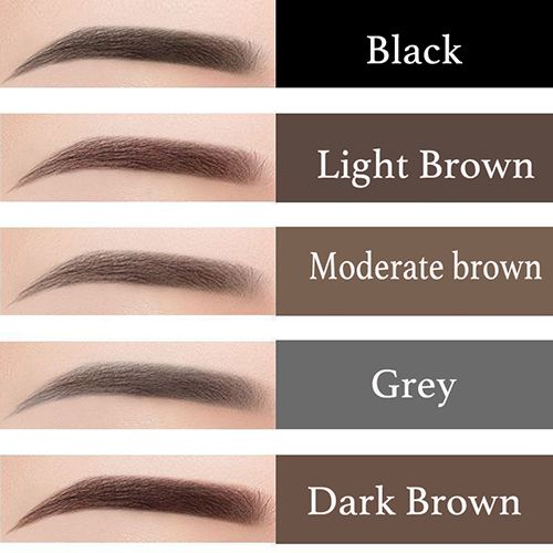5-piece pack with 5 colors Microblading eyebrow pencil waterproof liquid eyebrow pencil long-lasting makeup eyebrow pencil eye makeup view 2