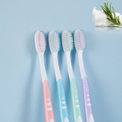 5PCS high-end soft bristled toothbrushes, individually packaged adult home travel toothbrushes manufacturer wholesale and drop shipping