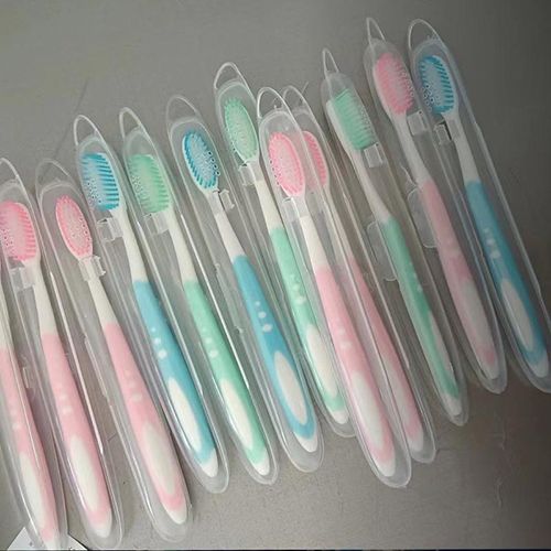 5PCS high-end soft bristled toothbrushes, individually packaged adult home travel toothbrushes manufacturer wholesale and drop shipping