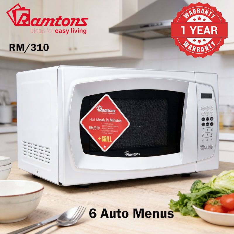 Ramtons RM/310- Microwave Grill 20Litres SILVER