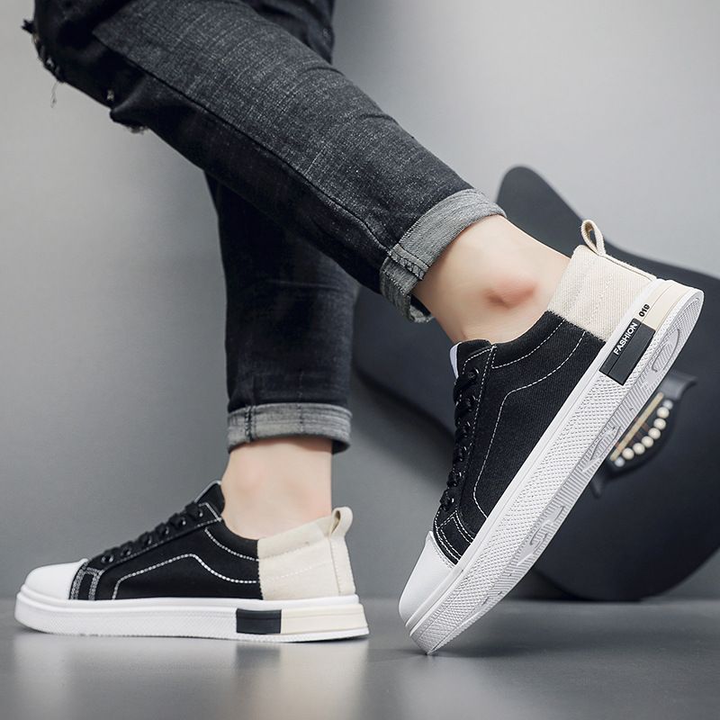 Men shoes canvas shoes flats casual shoes for male
