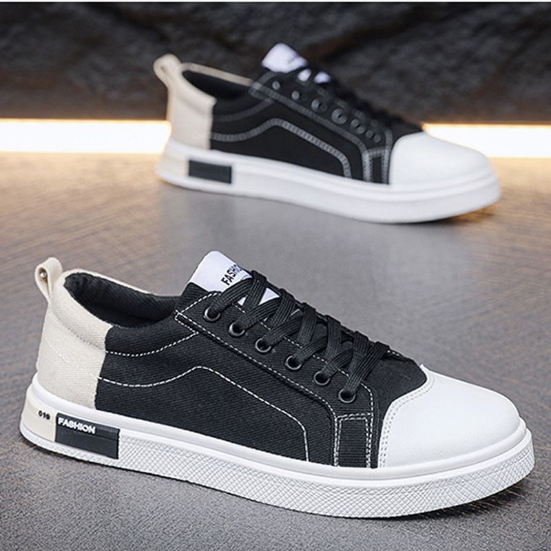 Men shoes canvas shoes flats casual shoes for male