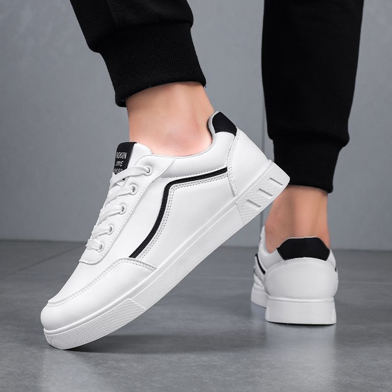 New arrival (EU 46-41)Men shoes white shoes sneakers for male Artificial leather