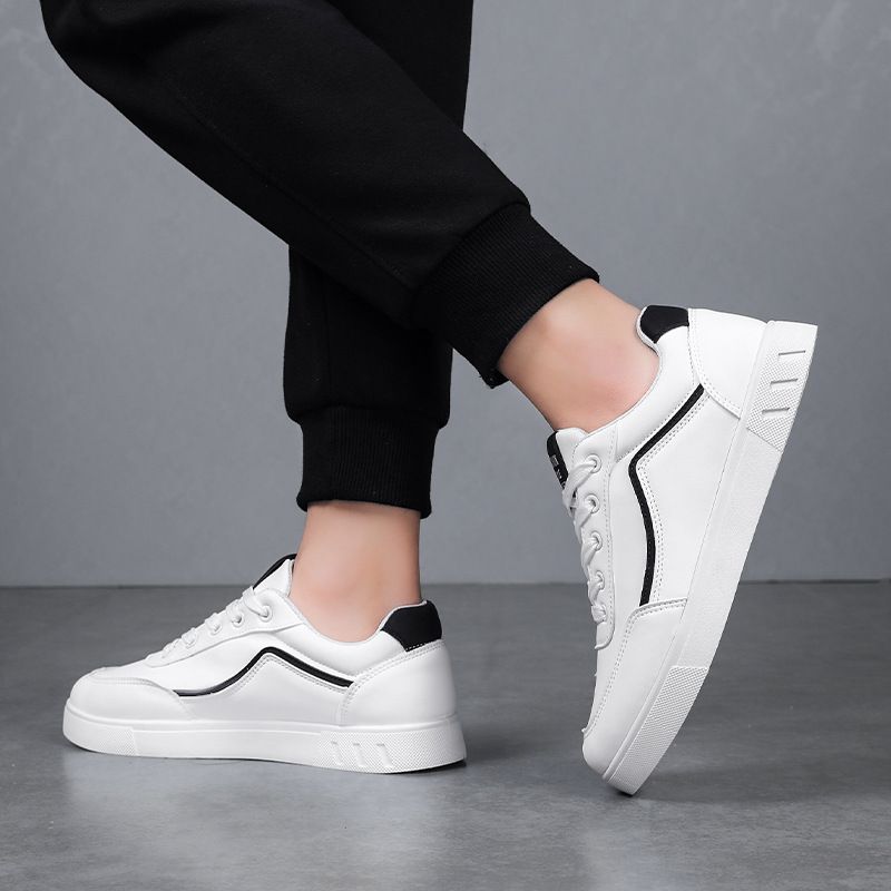 New arrival (EU 46-41)Men shoes white shoes sneakers for male Artificial leather