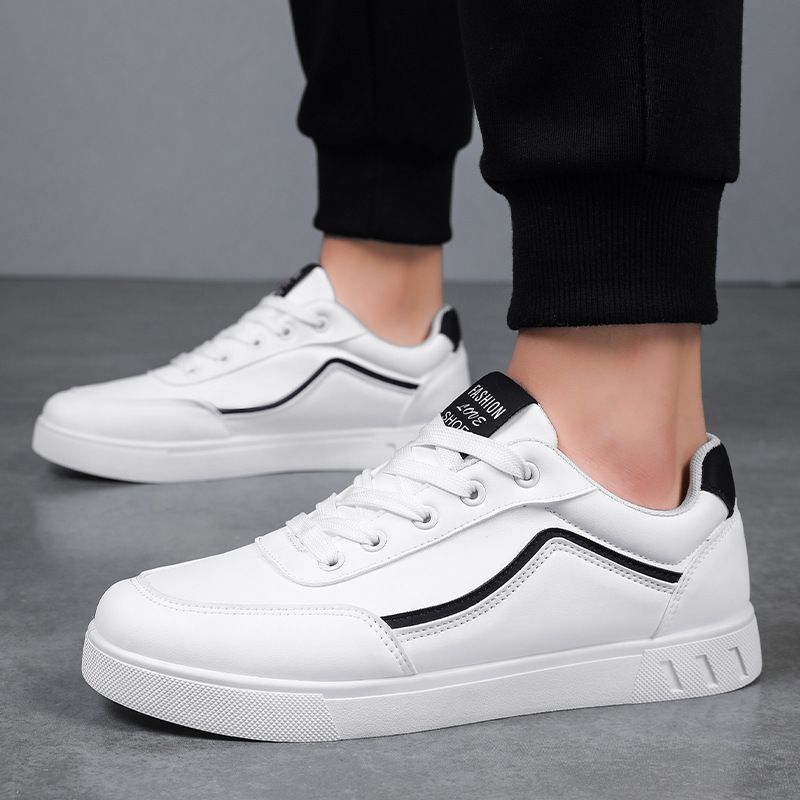 New arrival (EU 46-41)Men shoes white shoes sneakers for male Artificial leather