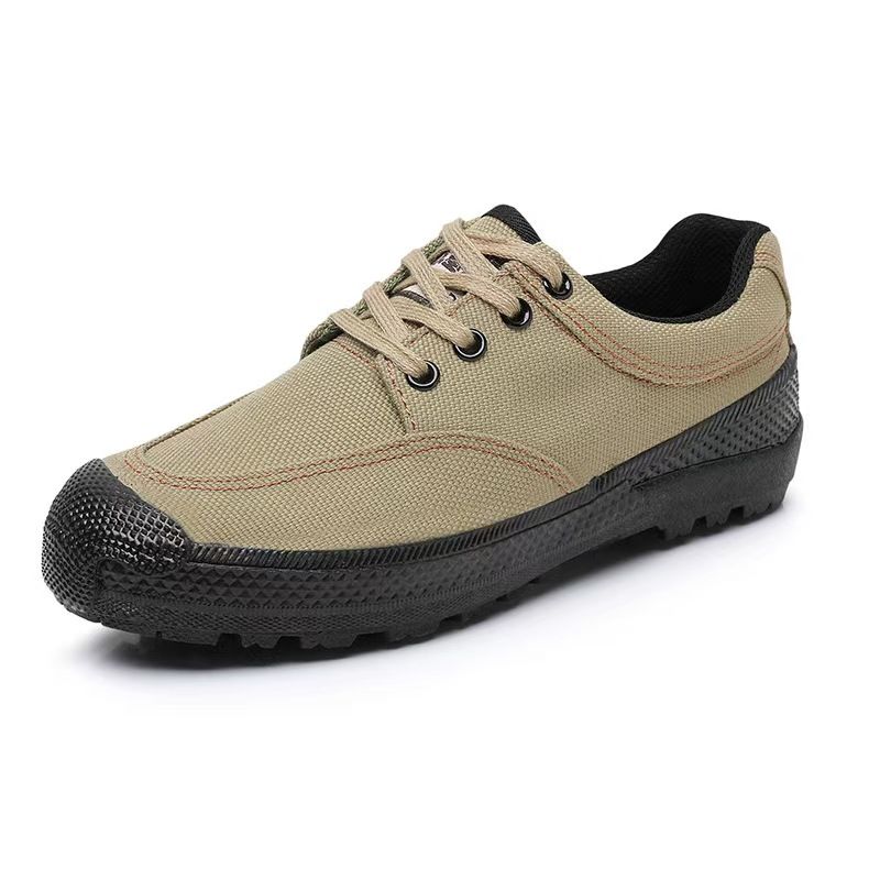 Field base single shoes, outdoor labor protection work shoes, high-top shoes, wear-resistant anti-slip work shoes, rubber-soled shoes, and sports shoes.