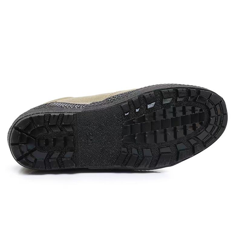 Field base single shoes, outdoor labor protection work shoes, high-top shoes, wear-resistant anti-slip work shoes, rubber-soled shoes, and sports shoes.