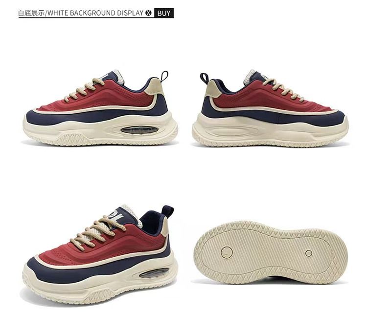Men's shoes, breathable sneakers, men's versatile thick-soled height-increasing sneakers, casual dad shoes, fashionable men's sneakers.