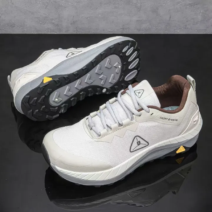 Men's high-end lightweight all-terrain anti-slip wear-resistant shock-absorbing breathable outdoor cross-country running shoes, outdoor sports shoes, men's shoes.