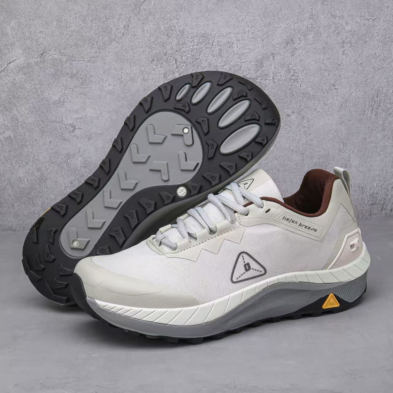 Men's high-end lightweight all-terrain anti-slip wear-resistant shock-absorbing breathable outdoor cross-country running shoes, outdoor sports shoes, men's shoes.