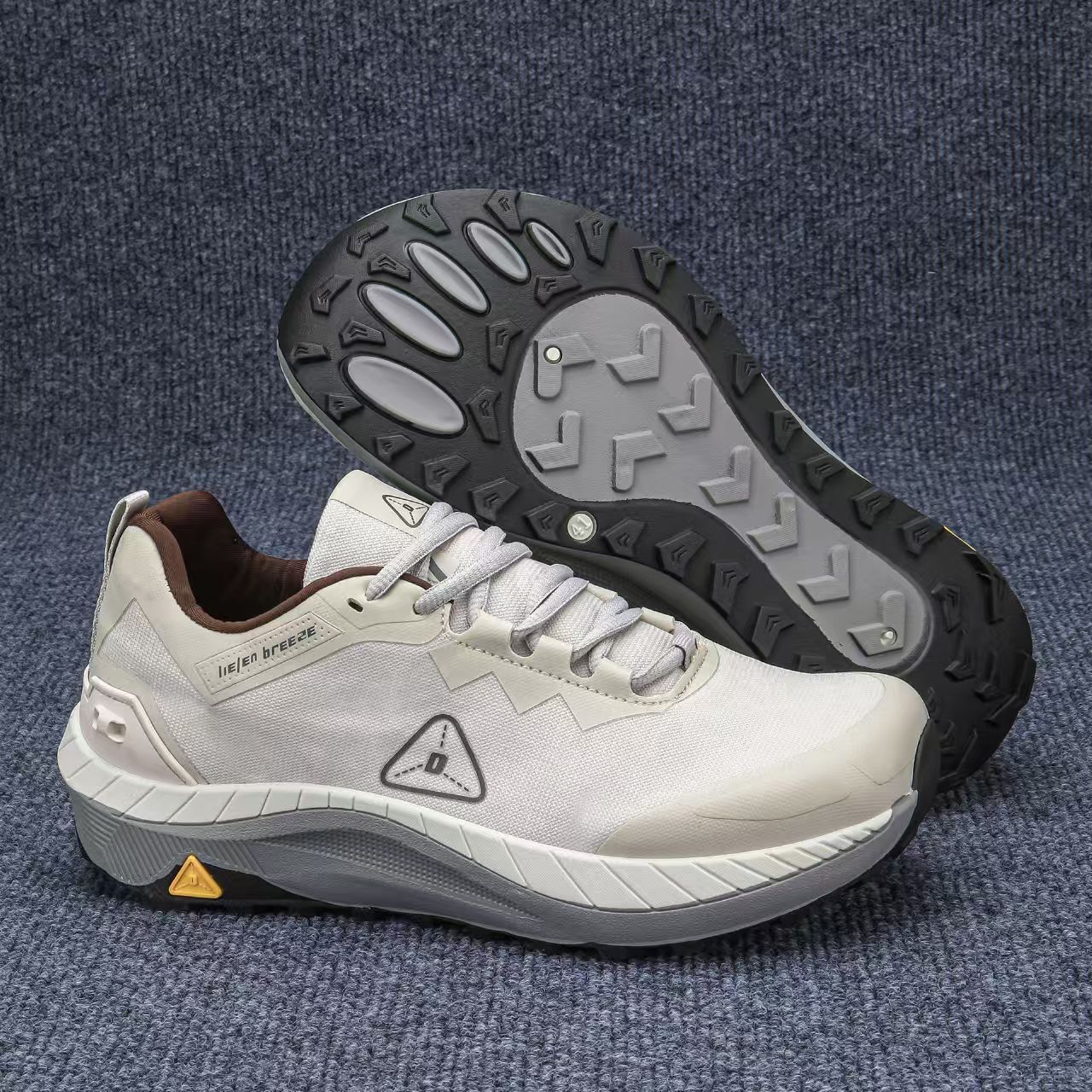 Men's high-end lightweight all-terrain anti-slip wear-resistant shock-absorbing breathable outdoor cross-country running shoes, outdoor sports shoes, men's shoes.