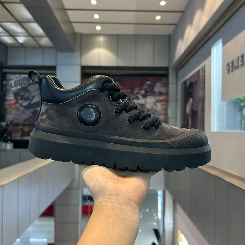 Men's shoes, men's high-top breathable sneakers, casual board shoes, work shoes, trendy student shoes, men's sports shoes.