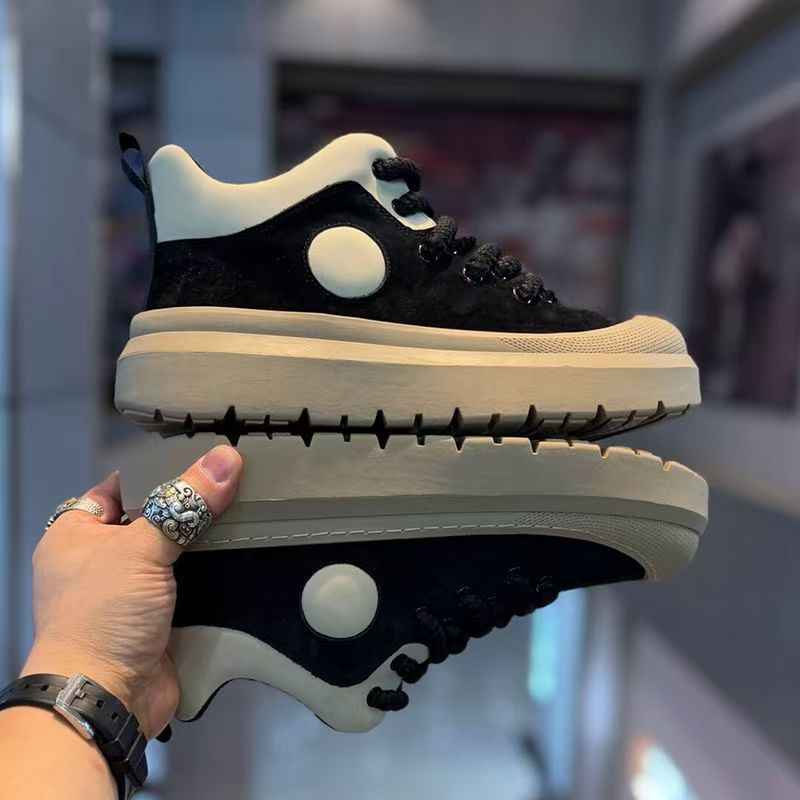 Men's shoes, men's high-top breathable sneakers, casual board shoes, work shoes, trendy student shoes, men's sports shoes.