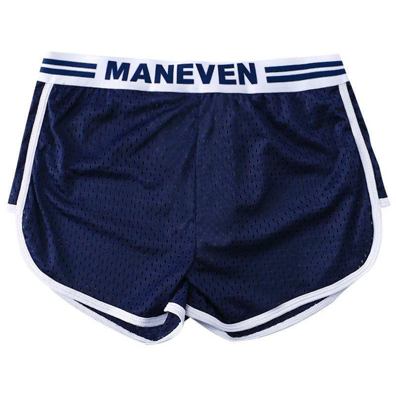 2Pcs Men's Underwear Ice Silk Summer Thin Boys Boxer Briefs Mesh Breathable Loose Teen Boxer Shorts 2Pcs Nguo za ndani za Kiume za Silika ya Majira ya joto ya Wavulana Mwembamba wa Boxer Shorts Mesh