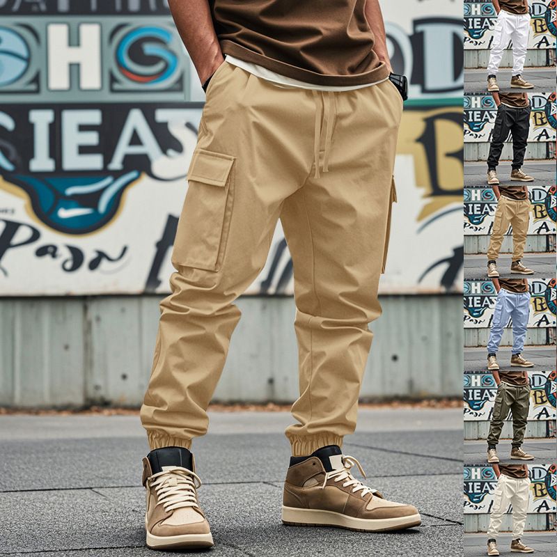 Clothes > Men's Clothing > Bottoms > Pants > Casual  Outdoor Carhartt Men's Loose Trendy Casual Sports Footwear Overalls Trousers