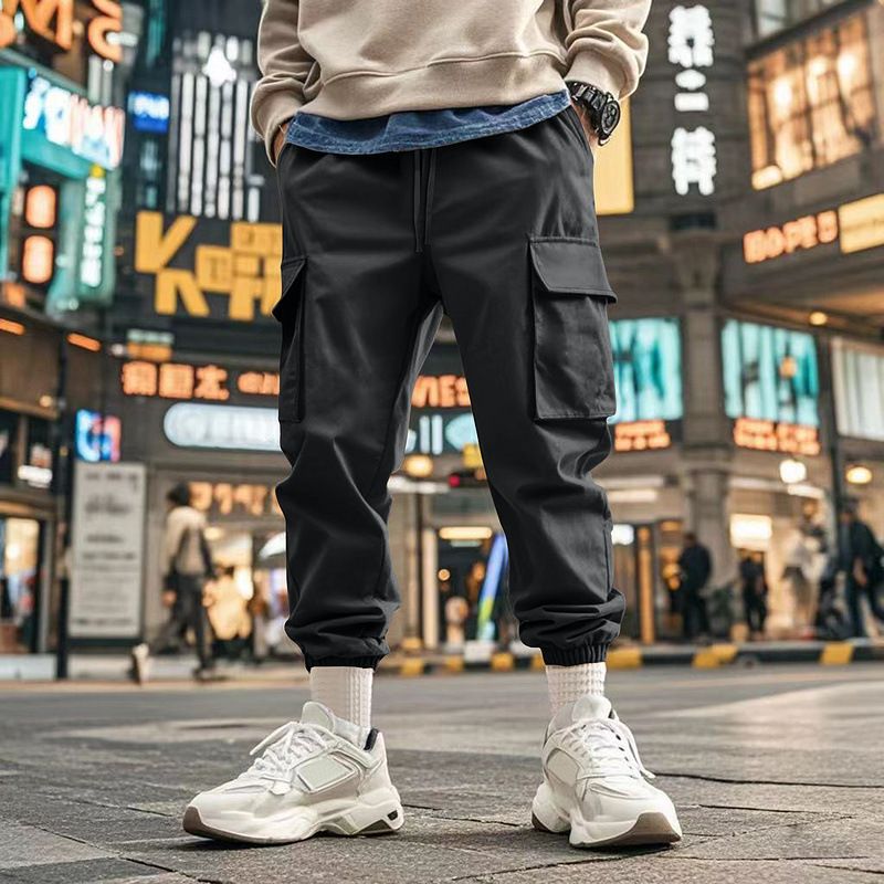 Clothes > Men's Clothing > Bottoms > Pants > Casual  Outdoor Carhartt Men's Loose Trendy Casual Sports Footwear Overalls Trousers