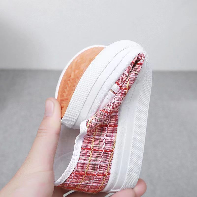 Thick bottom Women's Shoes Classic casual shoes shoelaces canvas shoes