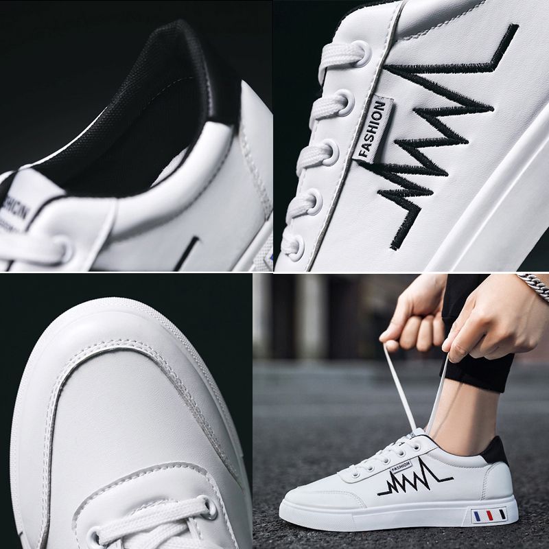 New arrival Leather Sneakers Sports shoes Men's Shoes Rubber shoes Skate shoes Walking shoes Versatile casual sneakers