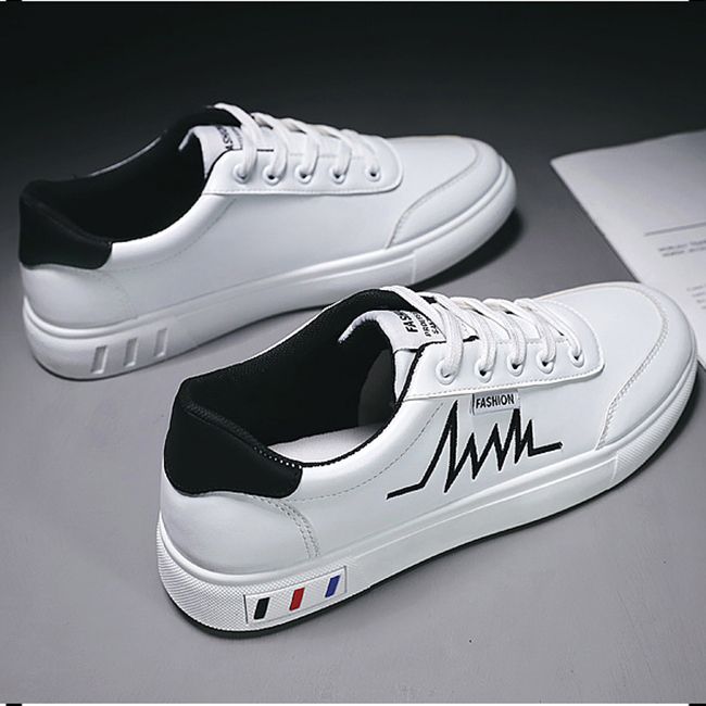 New arrival Leather Sneakers Sports shoes Men's Shoes Rubber shoes Skate shoes Walking shoes Versatile casual sneakers