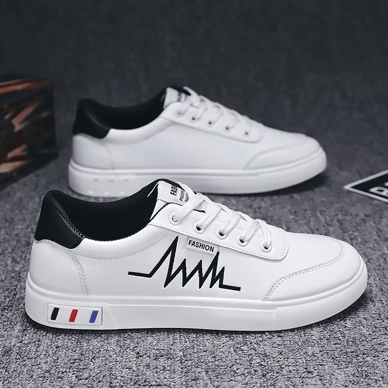 New arrival Leather Sneakers Sports shoes Men's Shoes Rubber shoes Skate shoes Walking shoes Versatile casual sneakers