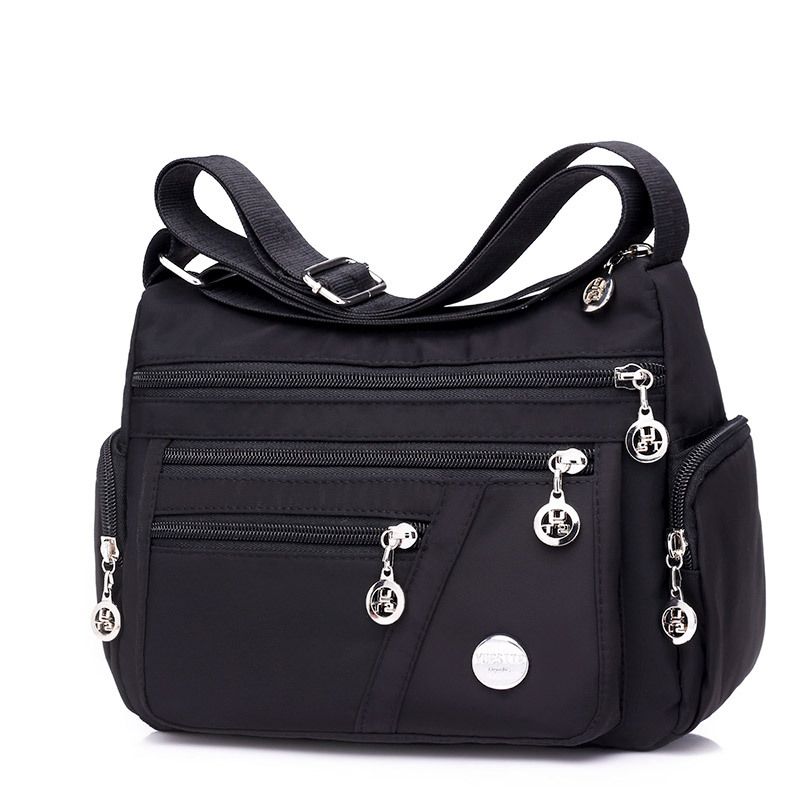 27*19*10CM Multi-Pocket Shoulder Bags Ladies Bags Purses Handbags Women Sling Bags Leisure cloth bag Lightweight casual large capacity cloth bag