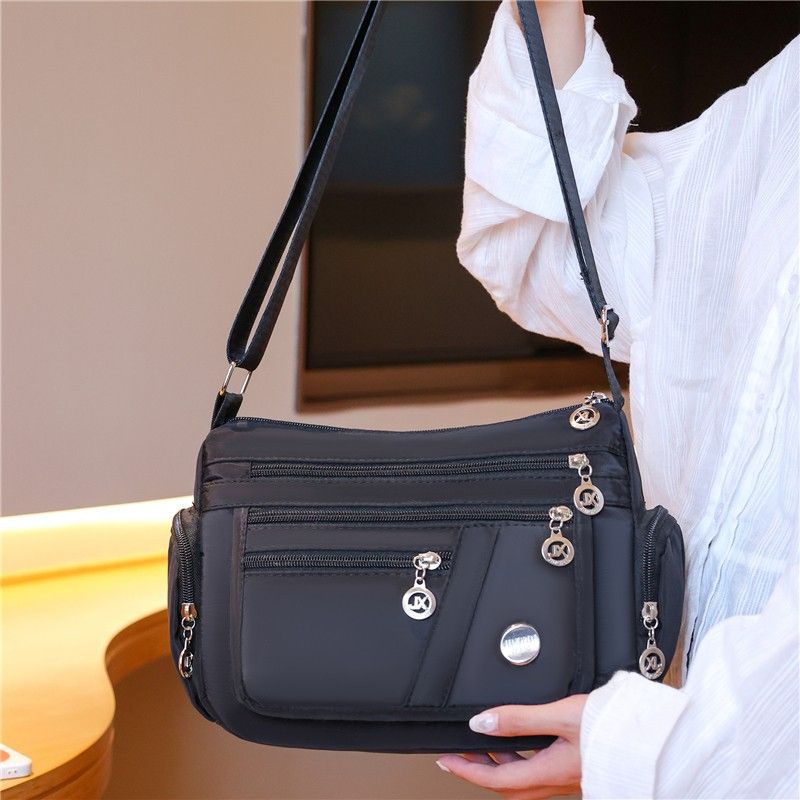 27*19*10CM Multi-Pocket Shoulder Bags Ladies Bags Purses Handbags Women Sling Bags Leisure cloth bag Lightweight casual large capacity cloth bag
