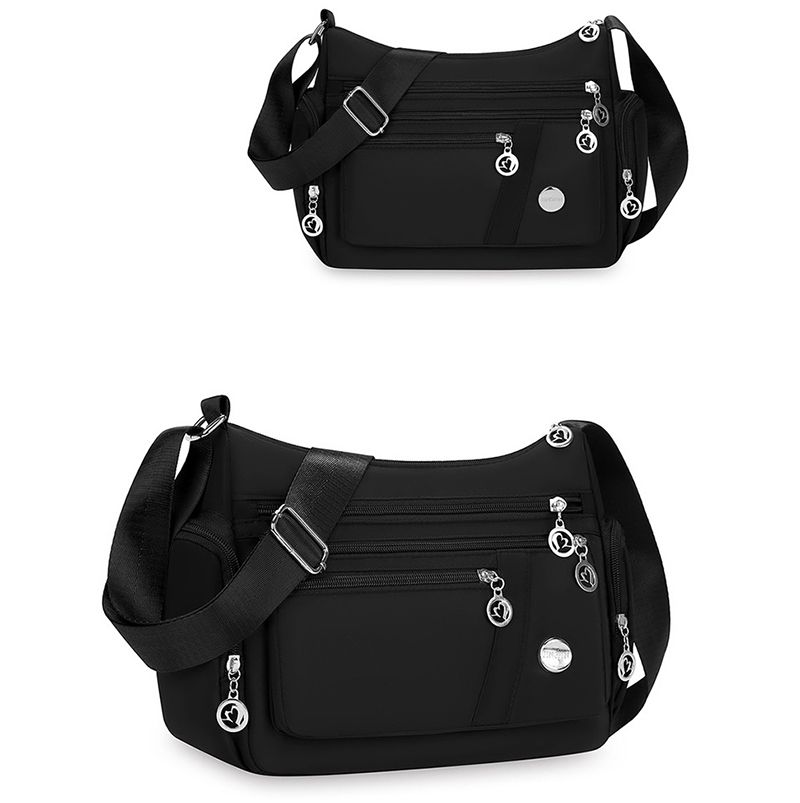 27*19*10CM Multi-Pocket Shoulder Bags Ladies Bags Purses Handbags Women Sling Bags Leisure cloth bag Lightweight casual large capacity cloth bag