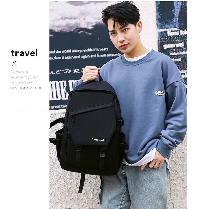2in1Backpack+Chest Bag Laptop Bag Business Trend Student Backpack medium Capacity【45*30*12CM】 Leisure Travel Bag