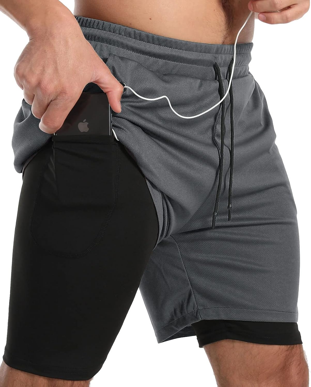 Gym Short With Leggings