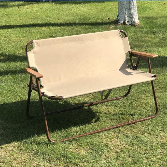 {OFFER !!  OFFER !!}Portable 2 Seater Foldable Camping Chair/Sofa
