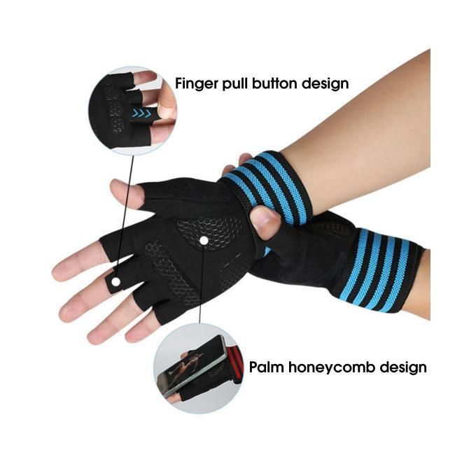 Adjustable Sports SND Gym Gloves ,Riding Gloves ,Non-Slip Racing Sport/Cycling Gloves