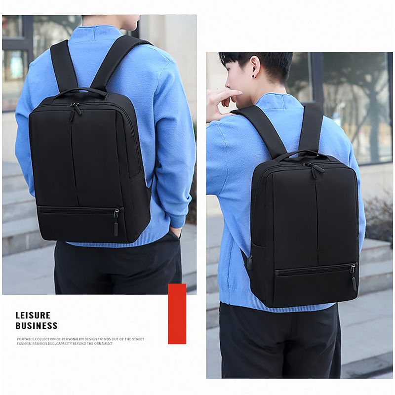 3 in 1 Men Bags Set Business Casual Laptop Backpack Cross-body Bag Small bag Rucksack School bag