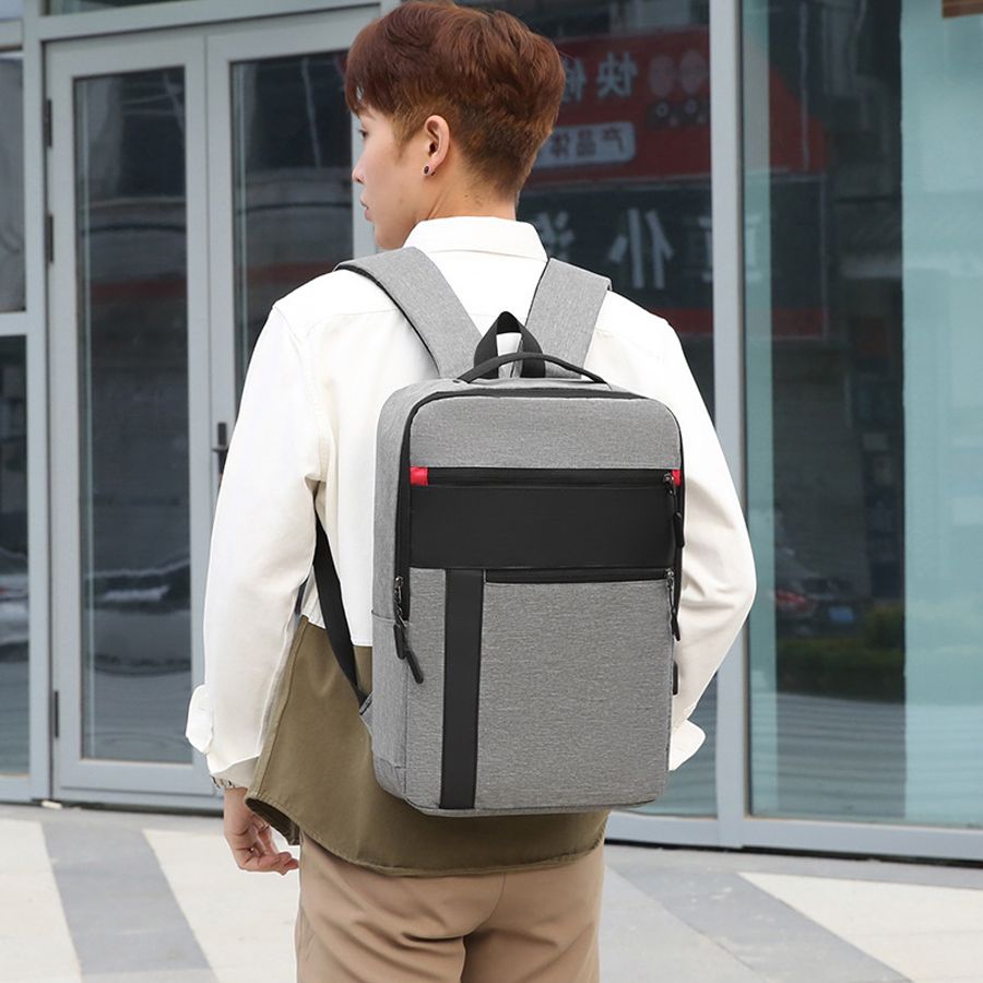 Newly Arrived 15.6inch Backpack Men Bag Laptop Bag Red Dot Rucksack School bag