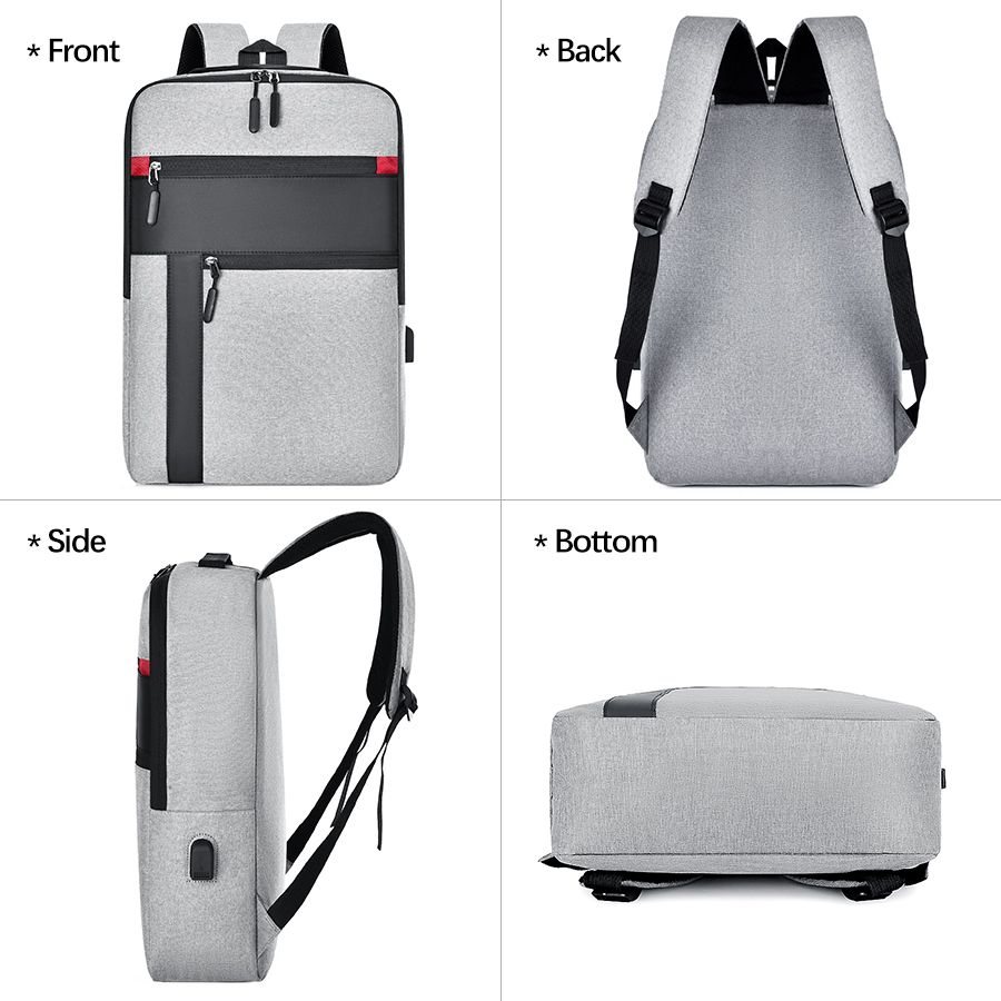 Newly Arrived 15.6inch Backpack Men Bag Laptop Bag Red Dot Rucksack School bag