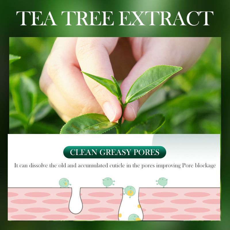 Tea Tree Acnes Oil Control Anti-Acne Gel Cleanser Face Cream Face  Serum  Facial Masks
