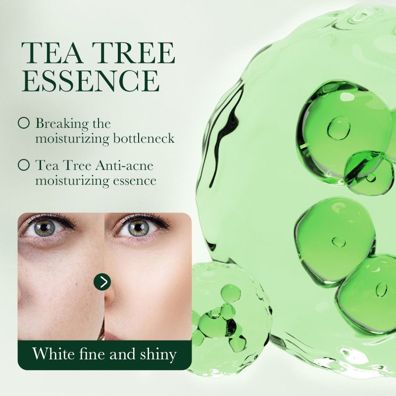 Tea Tree Acnes Oil Control Anti-Acne Gel Cleanser Face Cream Face  Serum  Facial Masks