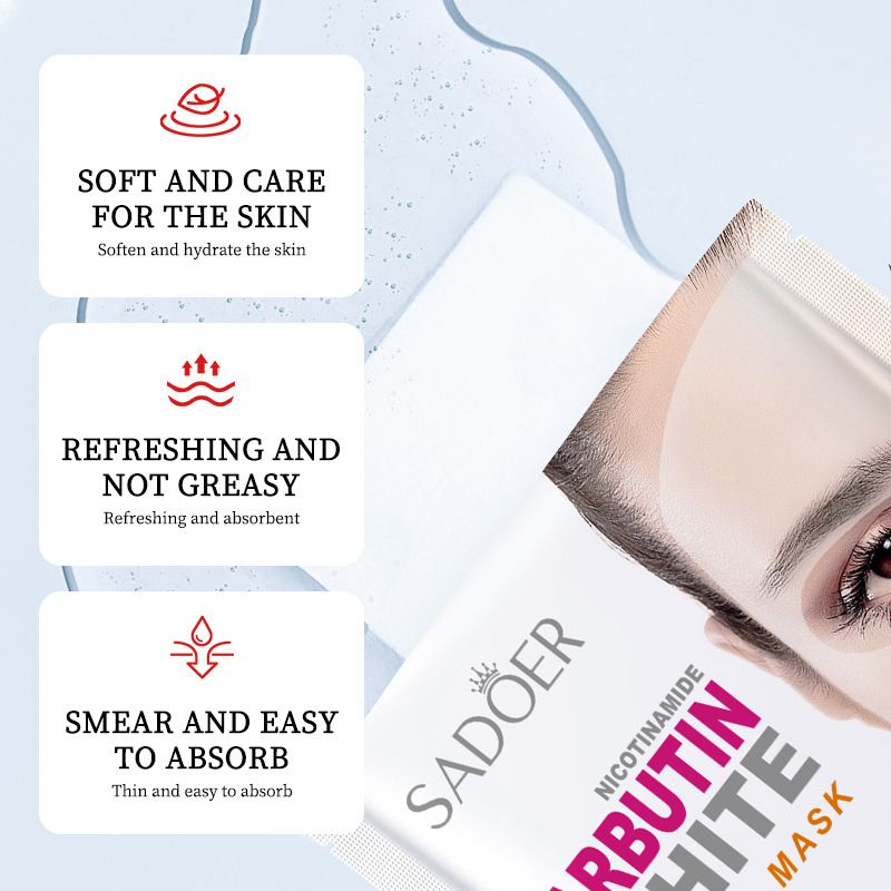 35-Piece Nicotinamide Arbutin White Skin Care Set Facial Cleanser Toner Cream Serum Sleeping Mask Facial Mask Hand Cream Multi-effect Whitening Miracle Brighten Skin